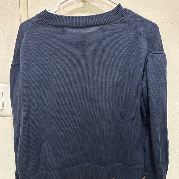 EVERLANE woman’s navy blue long sleeve sweater - Picture 5 of 5